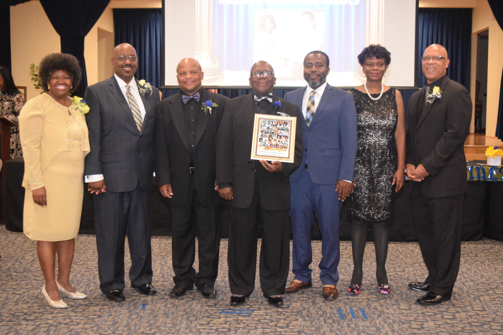 Carlton Addison, Matthew Addison, Jr. & Aaron Addison receives Legacy Award for SOC Filling Station, Cafes & Valley Park Grocery.